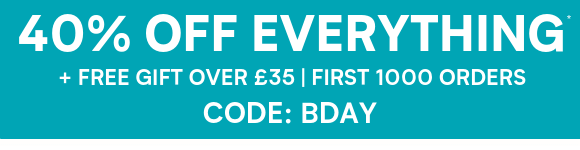 40% off EVERYTHING*