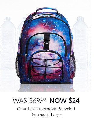 GEAR-UP SUPERNOVA RECYCLED BACKPACK, LARGE