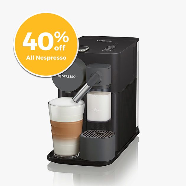 Nespresso® by De'Longhi Lattissima One Espresso Maker - 40% off All Nespresso