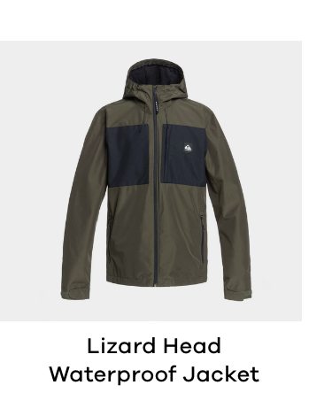 Quiksilver Lizard Head Waterproof Jacket