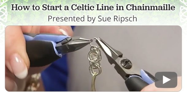How to Start a Celtic Line in Chainmaille