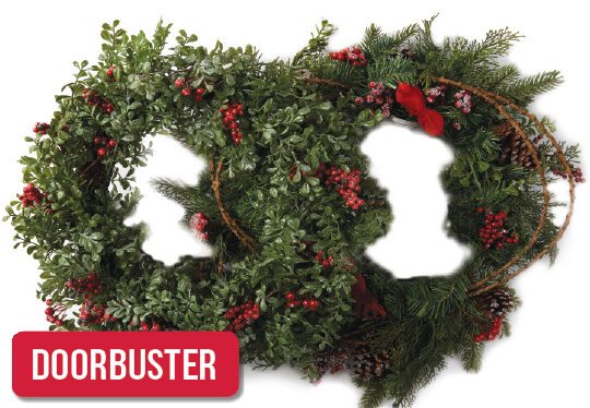 Blooming Holiday Wreaths.