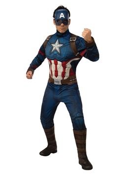 Deluxe Avengers Endgame Captain America Men's Costume