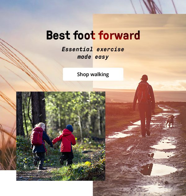 Best foot forward - Shop Walking