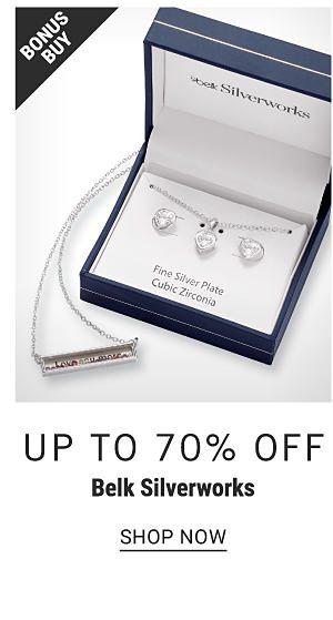 Bonus Buy - Up to 70% off Belk Silverworks. Shop Now.