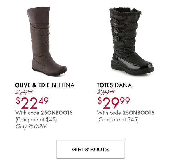 GIRLS' BOOTS