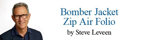 Well-Read Life Blog - The Bomber Jacket Zip Air Folio