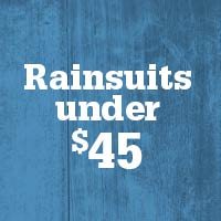 Rainsuits under $45