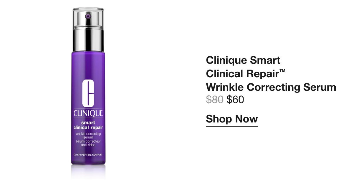 Clinique Smart Clinical Repair™ Wrinkle Correcting Serum $60 | Shop Now