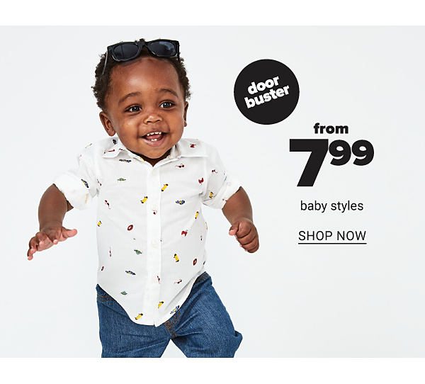 From 7.99 Baby Styles - Shop Now