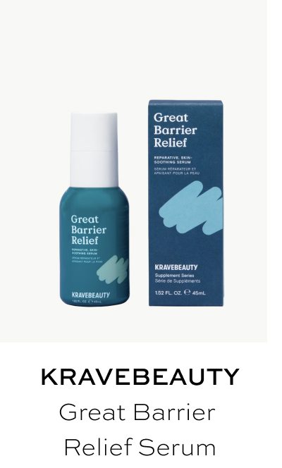 KRAVEBEAUTY GREAT BARRIER RELIEF SERUM