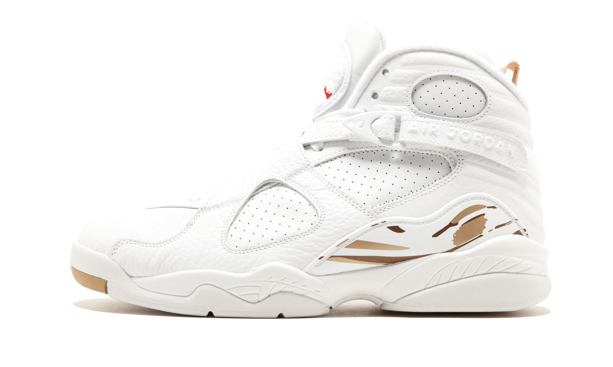 Image of Drake x Air Jordan 8 OVO<br>"White"