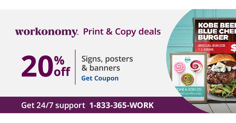 Workonomy Print and Copy Deals