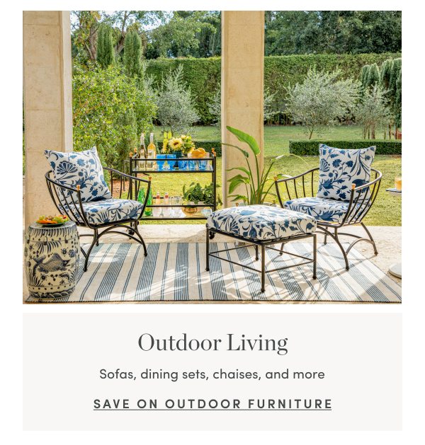 Save on Outdoor Furniture