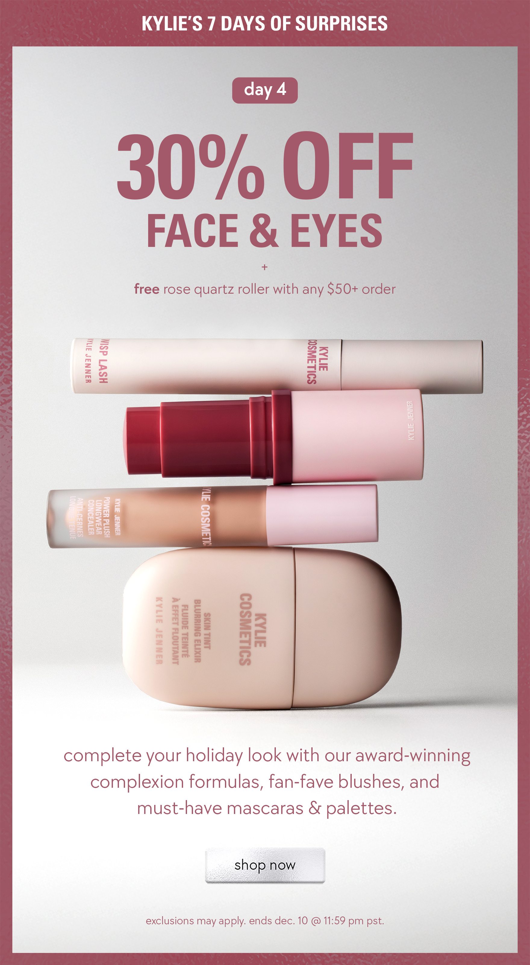 30% face & eyes - today only