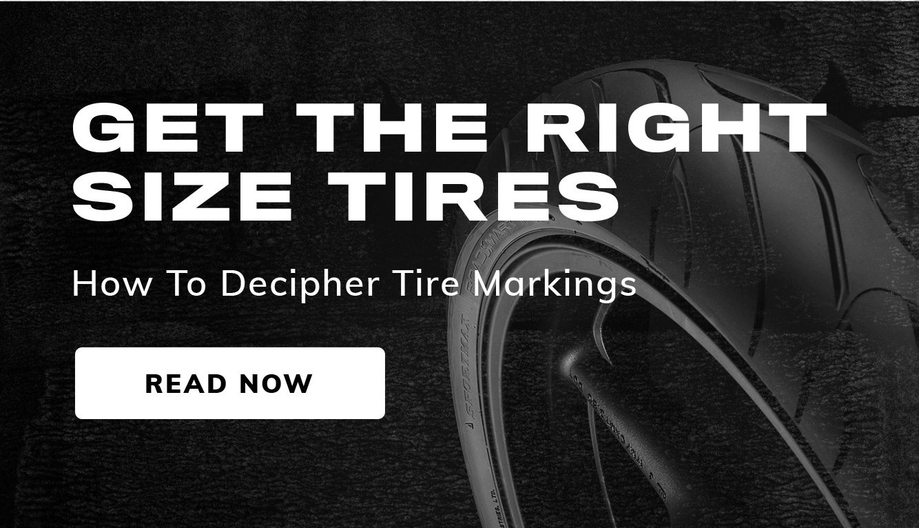 Get the right size tires