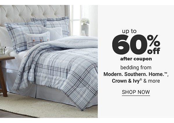 Up to 60% off after coupon bedding from Modern. Southern. Home., Crown & Ivy™ & more. Shop Now.