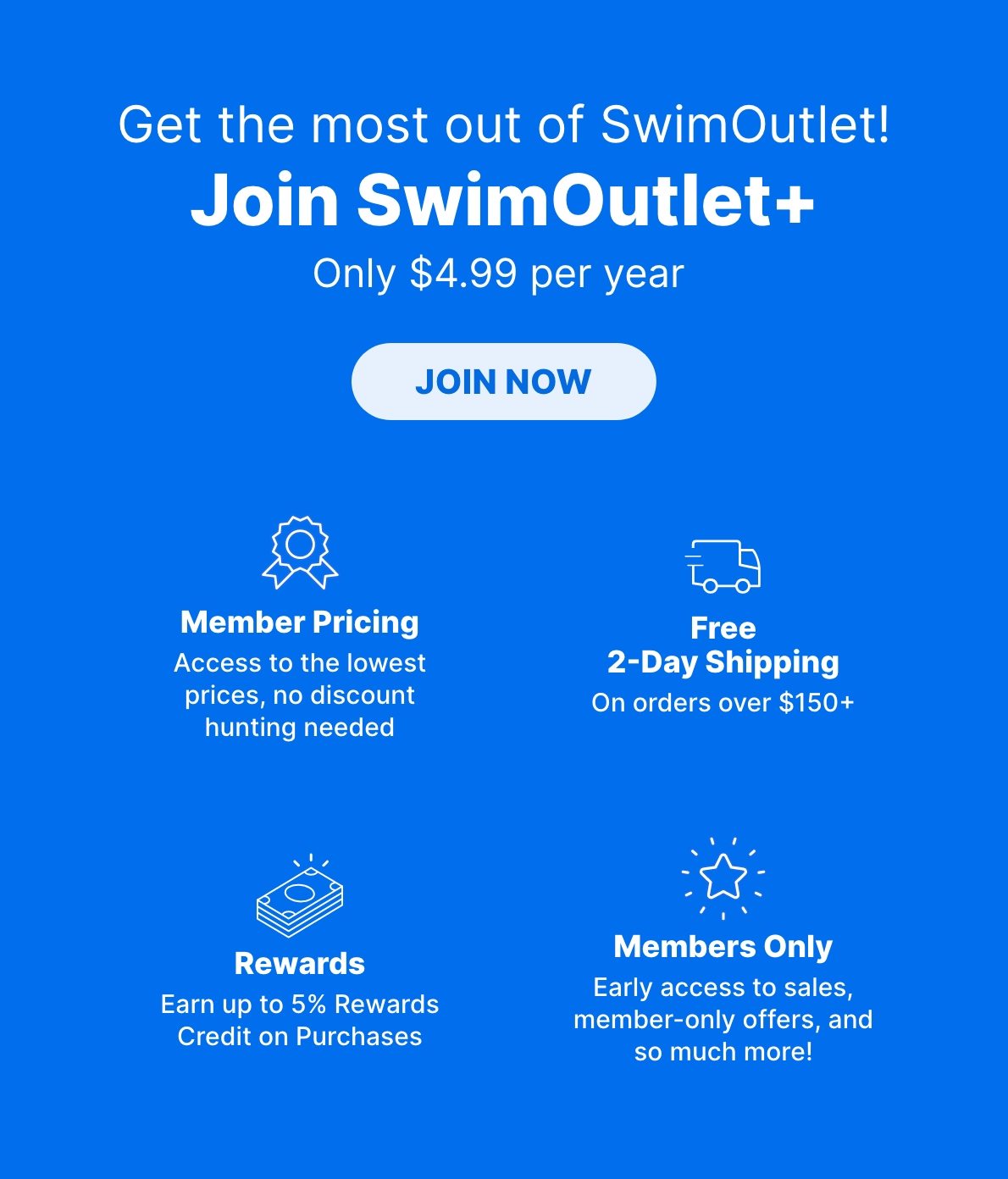 Get the most out of SwimOutlet!