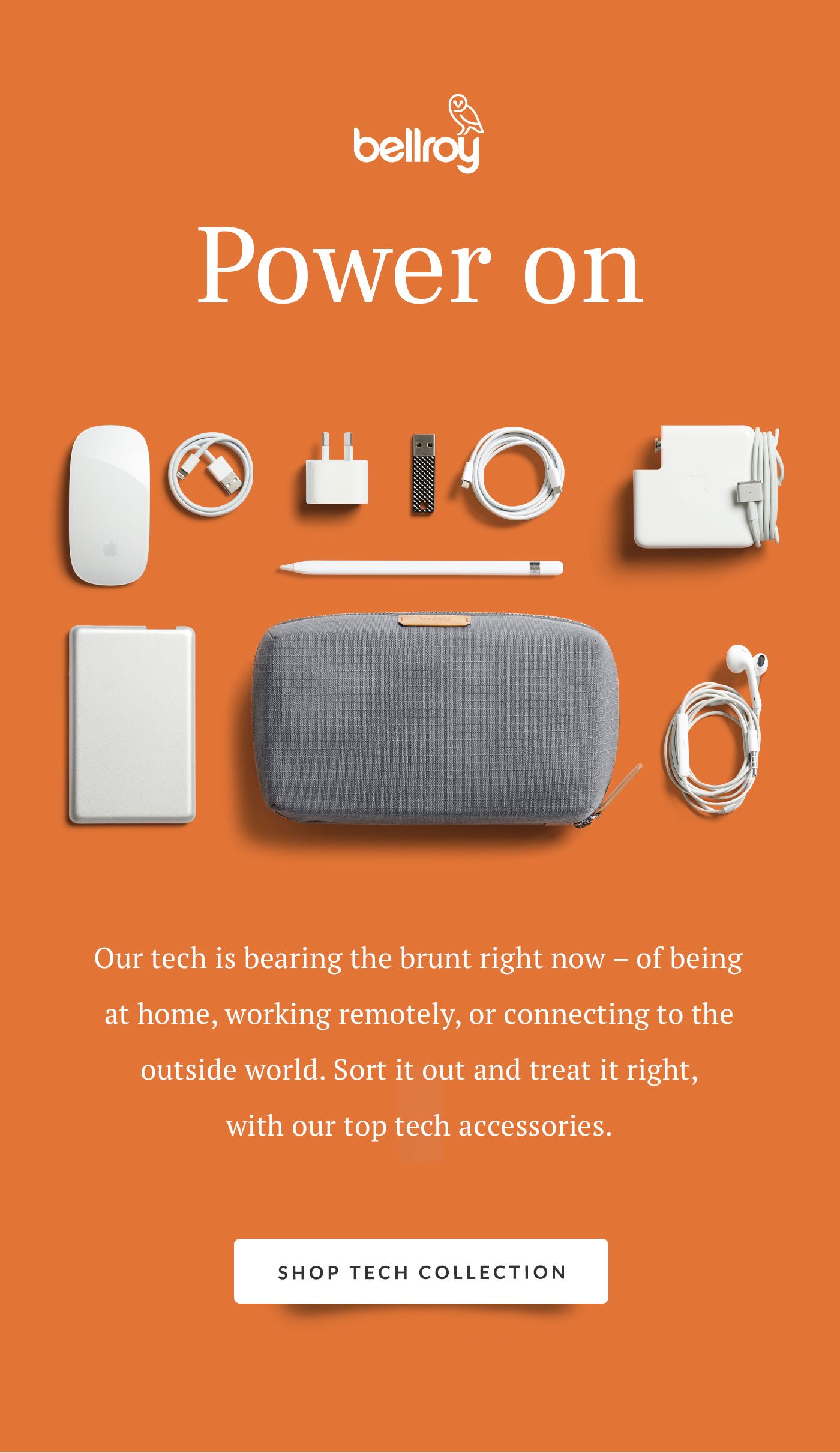 Our tech is bearing the brunt right now – of being at home, working remotely, or connecting to the outside world. Sort it out and treat it right, with our top tech accessories.
