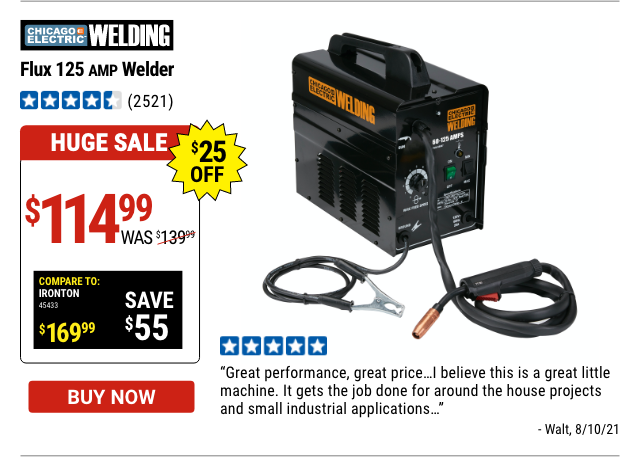 FLUX 125 WELDER