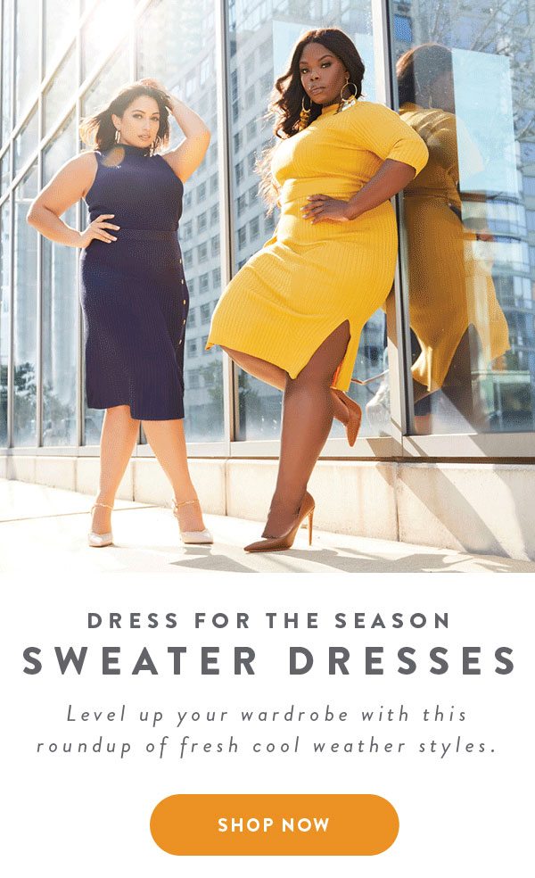 Dress for the Season - Sweater Dresses