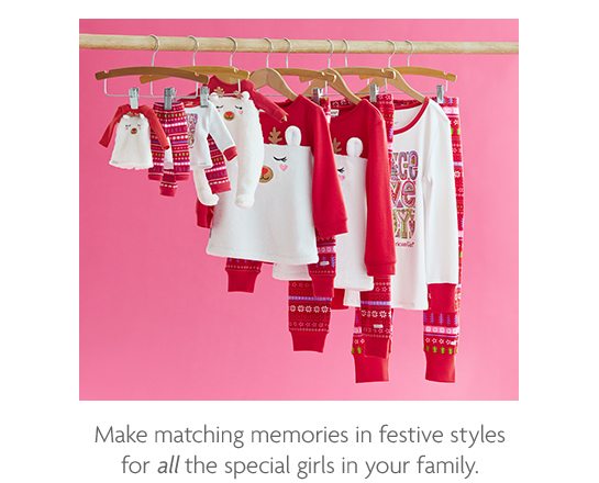 Make matching memories in festive styles