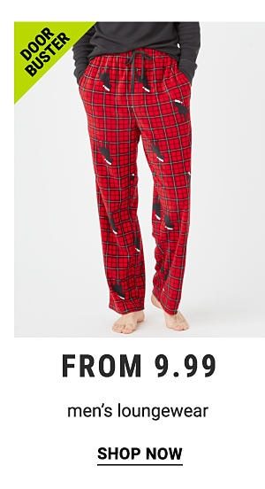 From 9.99 men's loungewear. Shopn ow.