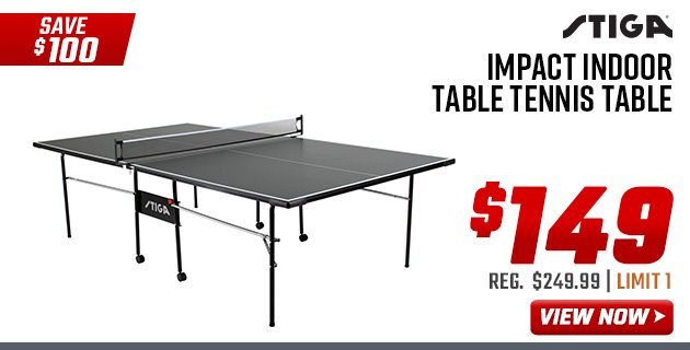 Stiga Impact Indoor Table Tennis Table