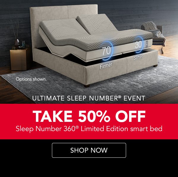 Take 50% off Limited Edition smart bed | Shop now