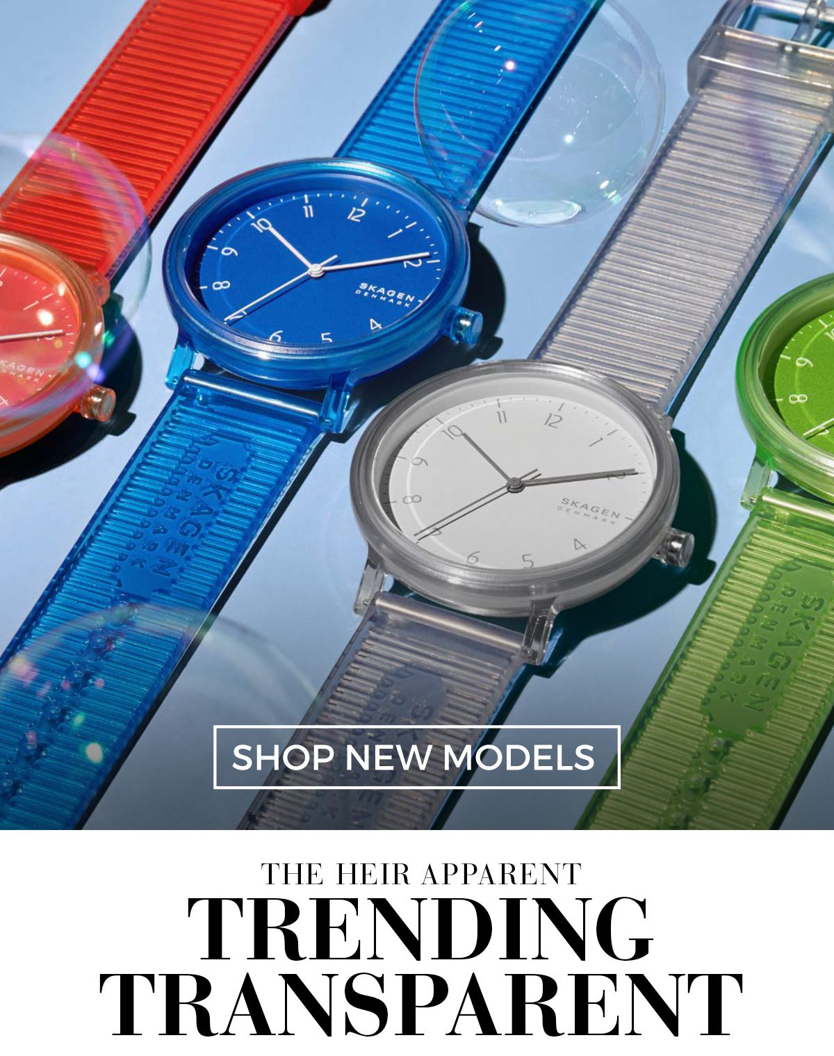 Clearly Cool Collections from Skagen and Diesel Watches