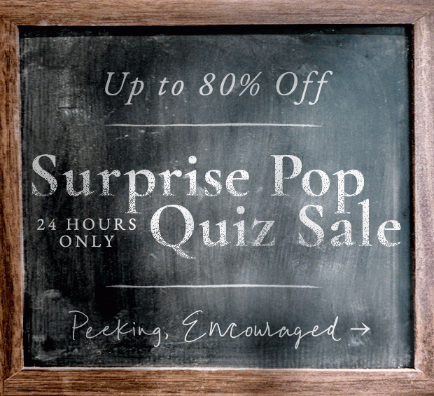 Up to 80% Off Surprise Sale! You’ll ace this.