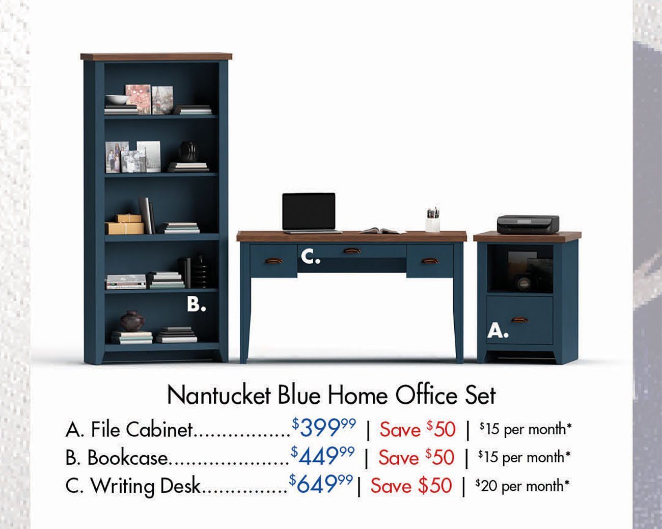 Nantucket-Blue-Home-Office-Set