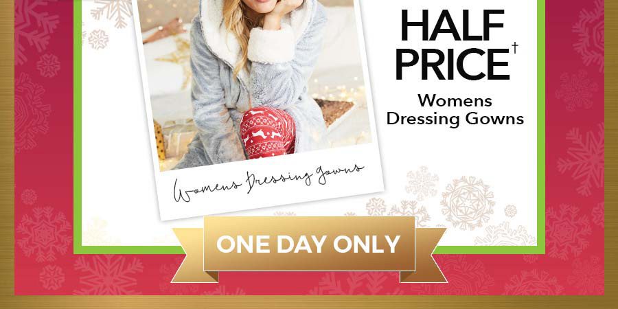 Half Price Womens Dressing Gowns