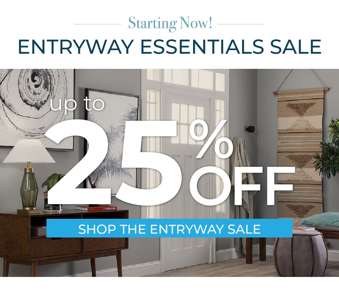 SHOP THE ENTRYWAY SALE