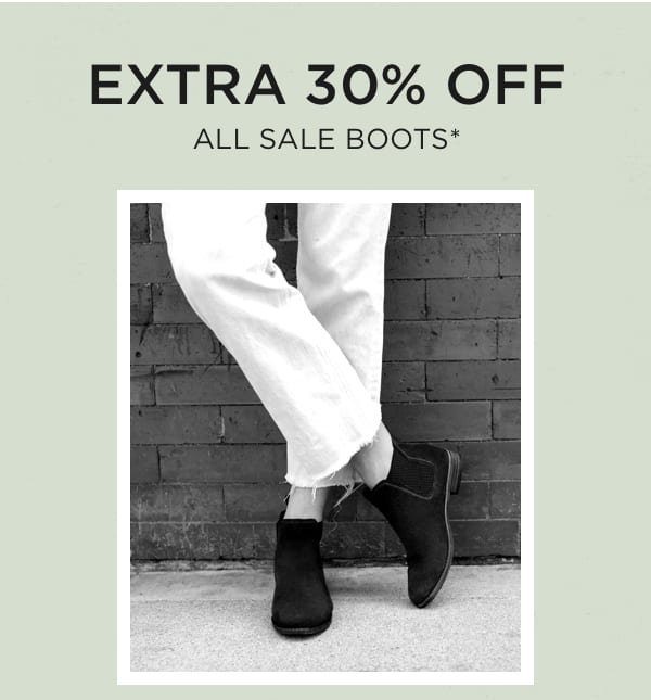 Extra 30 Off All Sale Boots