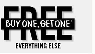 Buy One Get One Free Everything Else