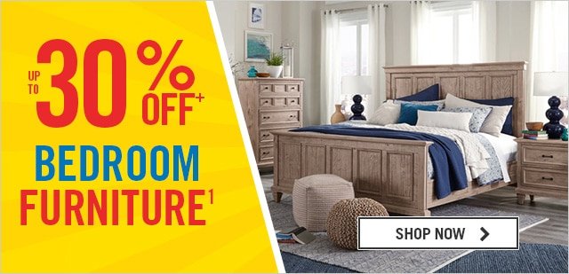 Up to 30% Off Bedroom Furniture