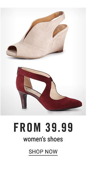 Women's shoes from $39.99. Shop Now.