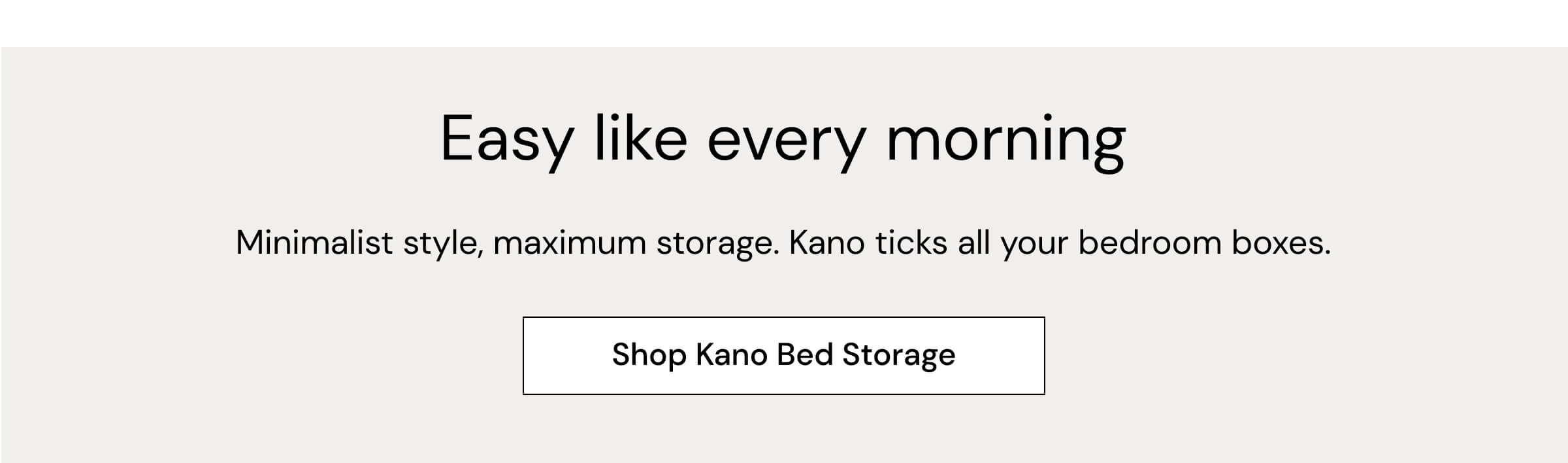 Shop Kano Platform Storage Bed