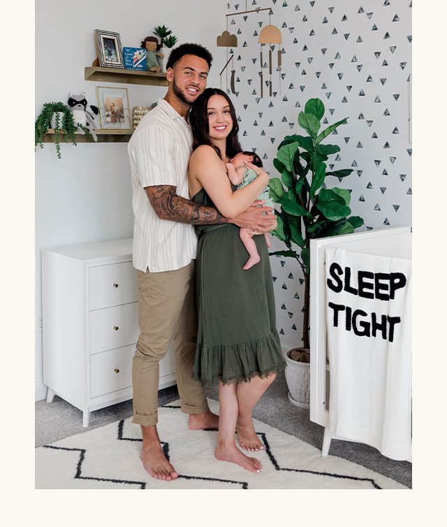 MICHAEL AND KIANNA PITTMAN'S MODERN NURSERY