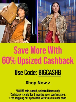 Save More With 60% Upsized Cashback!