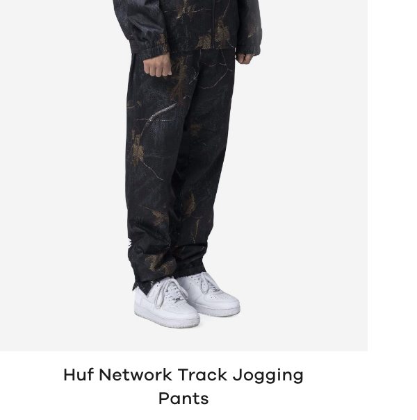 Huf Network Track Jogging Pants