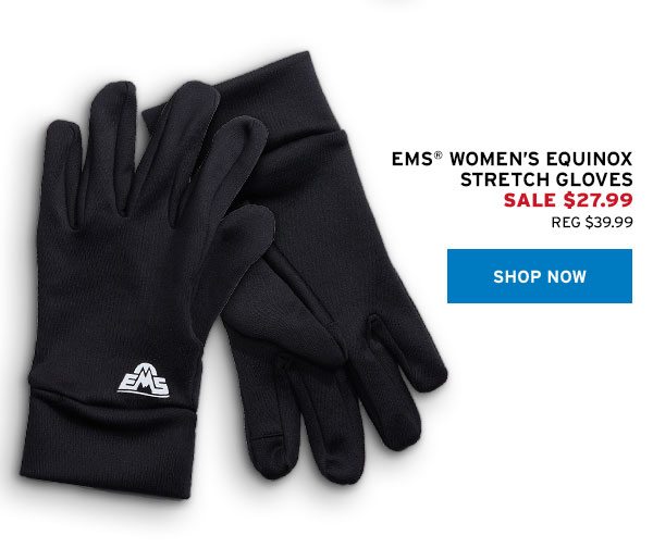 EMS Women's Equinox Stretch Gloves - Click to Shop Now