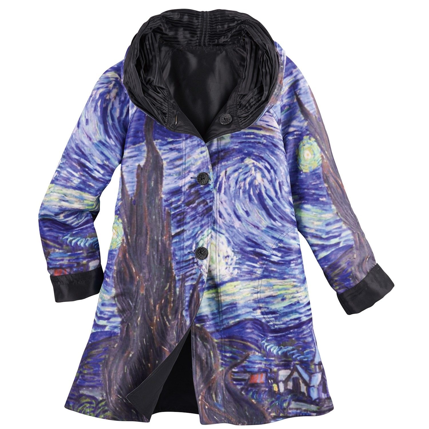 Reversible Fine Art Raincoat