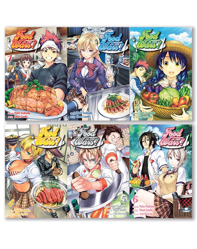 Food Wars! Manga (1-6) Bundle