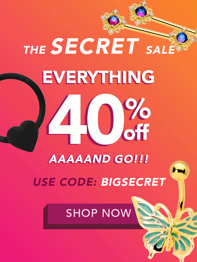 40% Off - Use code: BIGSECRET