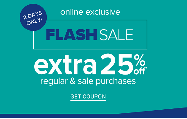 Extra 20% off Regular & Sale Purchases - Get Coupon