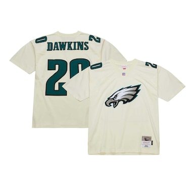  Mitchell & Ness Brian Dawkins Cream ...