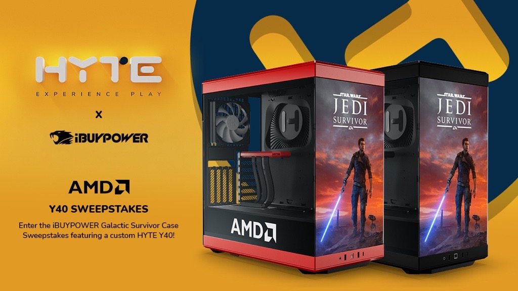 Galactic Case Sweepstakes with HYTE and AMD!