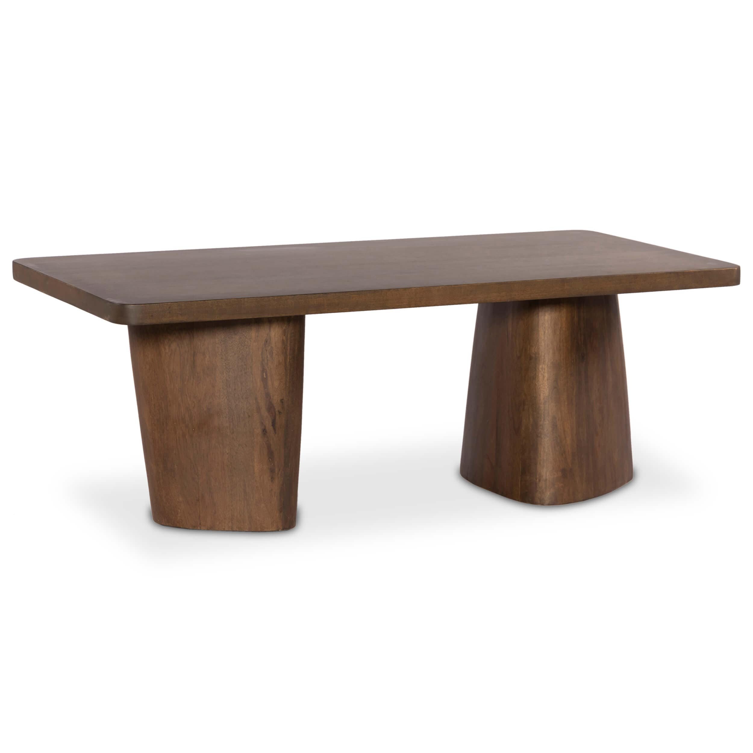 Image of Myla Coffee Table, Aged Brown